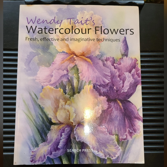 Bundle of 3 Watercolour Flowers Books by Wendy Tait - Picture 2 of 4